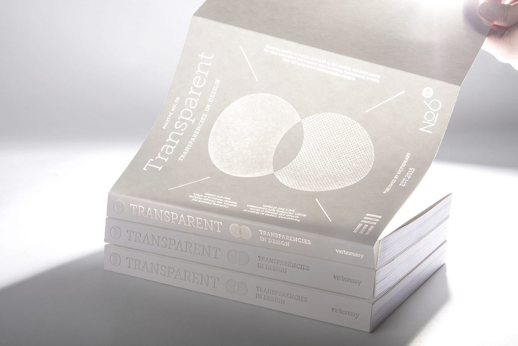 The cover of PALETTE No.6: Transparent
