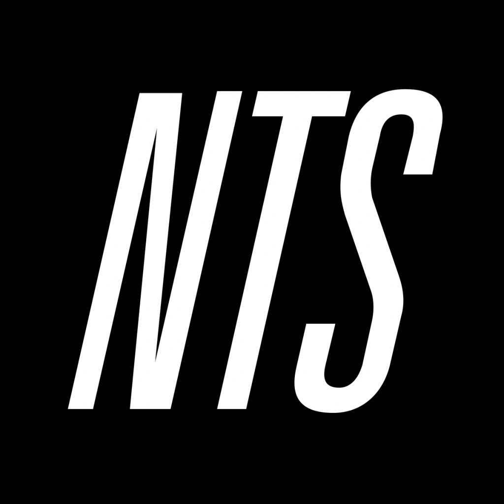 Logo for NTS radio station, an independent radio started in Hackney, playing music from every corner of the world