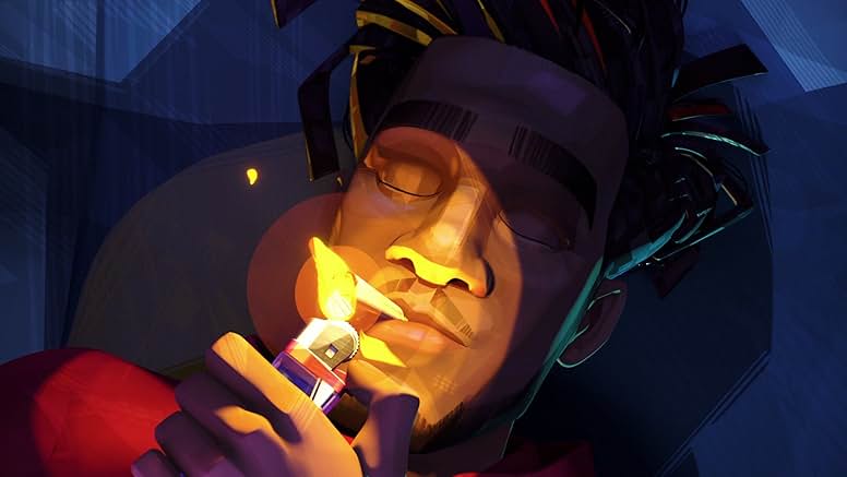 Still frame from animation